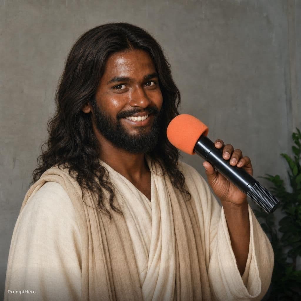AI generated: Jesus 
