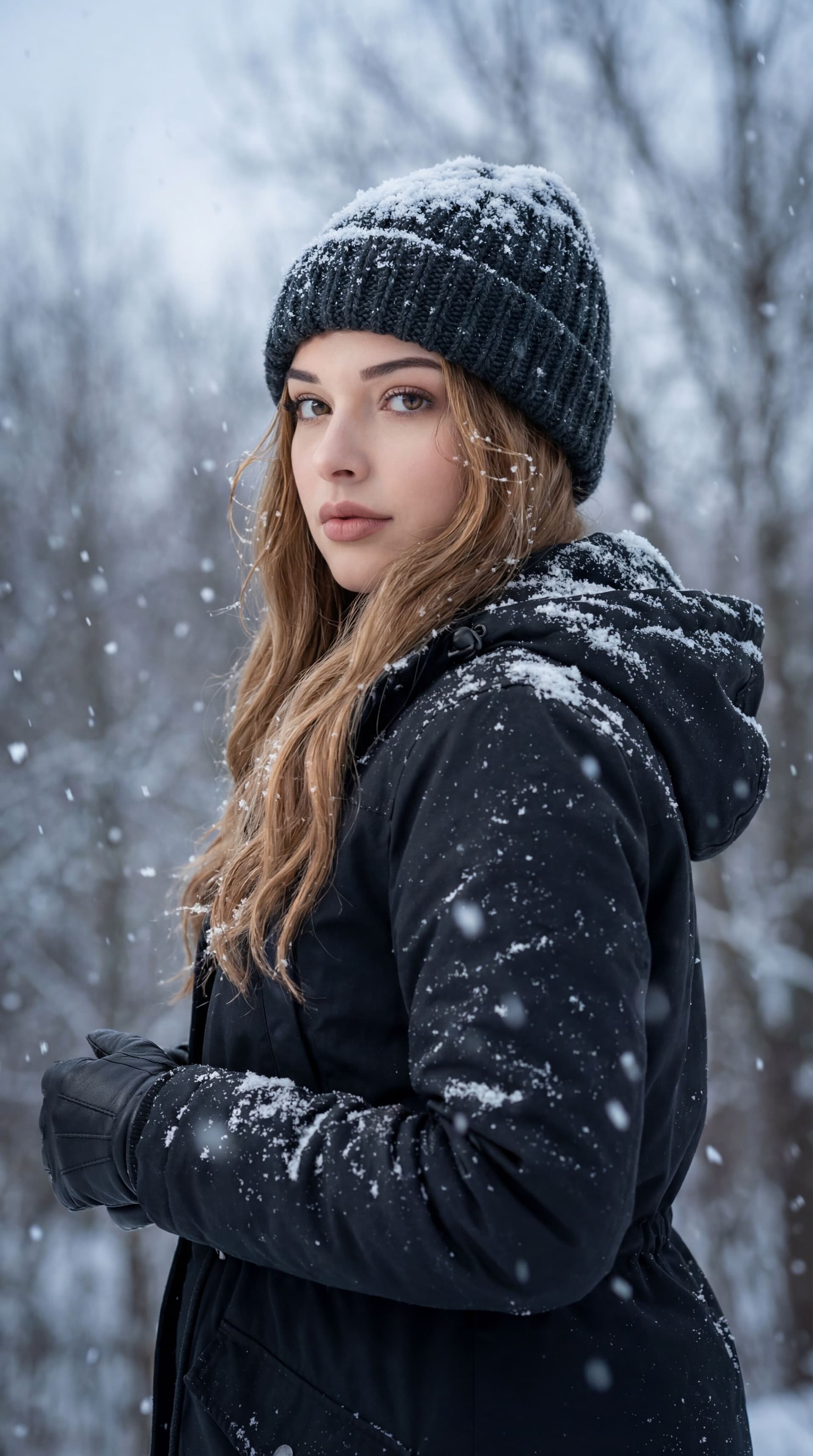 AI generated: Without changing my facial features, create a ultra-realistic portrait, 3D. Photograph of a fair-ski...