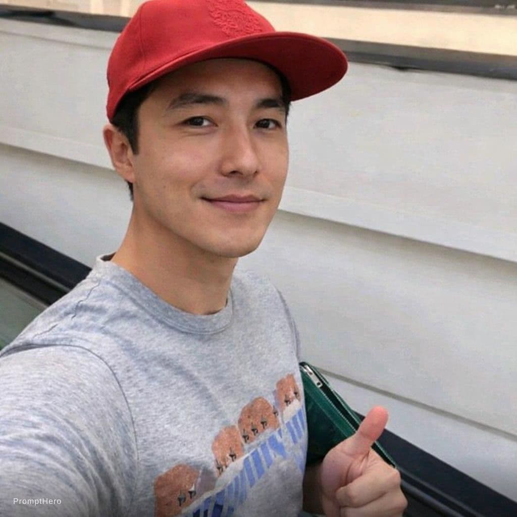 AI generated: Don’t change the image background, just change the face of the person in the image to Daniel Henney