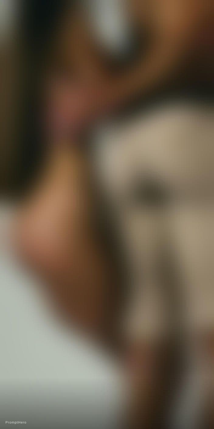 AI generated: The woman has her legs around the mans waist. Do not change facial features.
