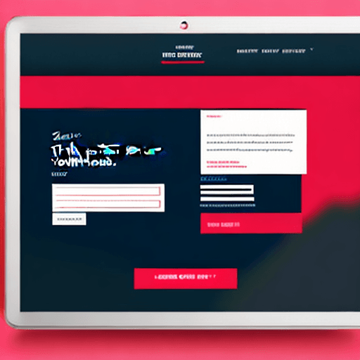 AI generated: Visually appealing Service Unavailable error page  template, featuring a background. neatly written ...