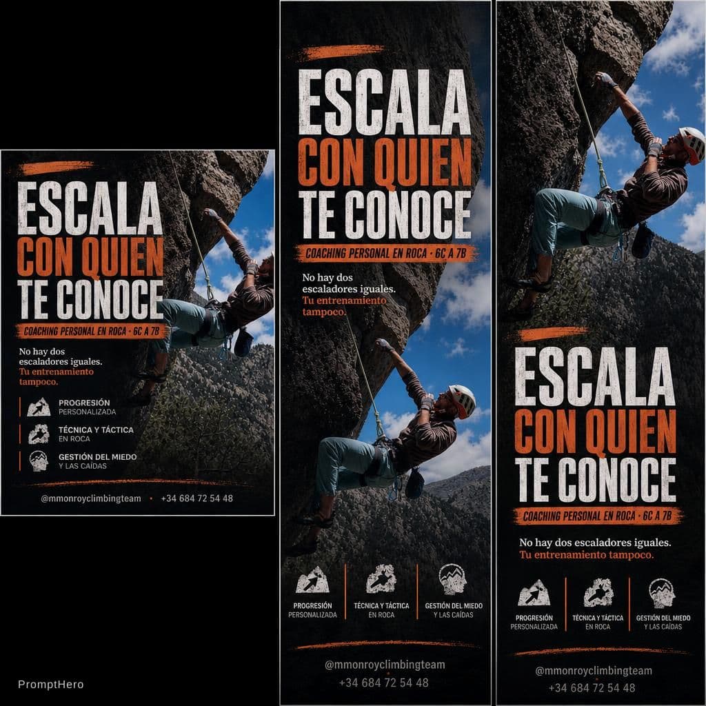 AI generated: You are a professional graphic designer specializing in sports and outdoor activity posters. I will ...