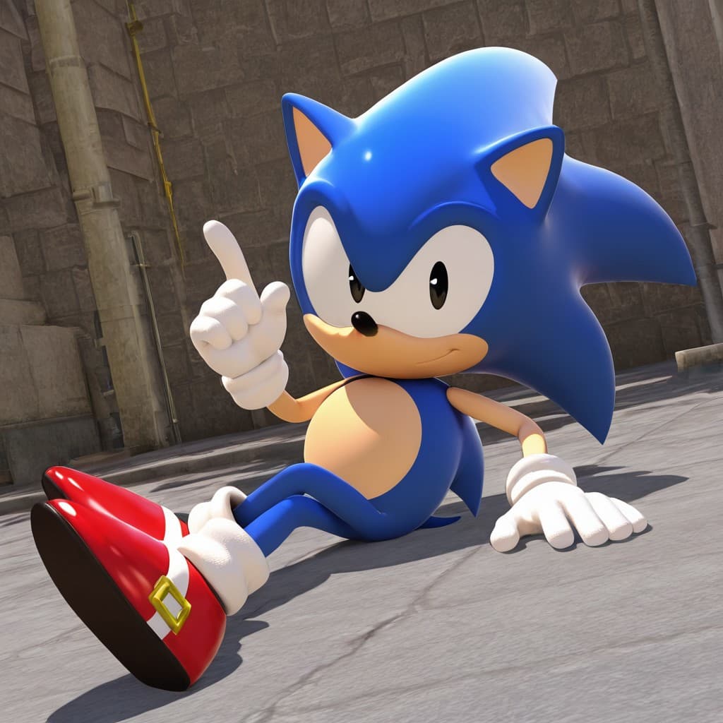 Classic Sonic - [Sonic The Hedgehog] - (Illustrious)