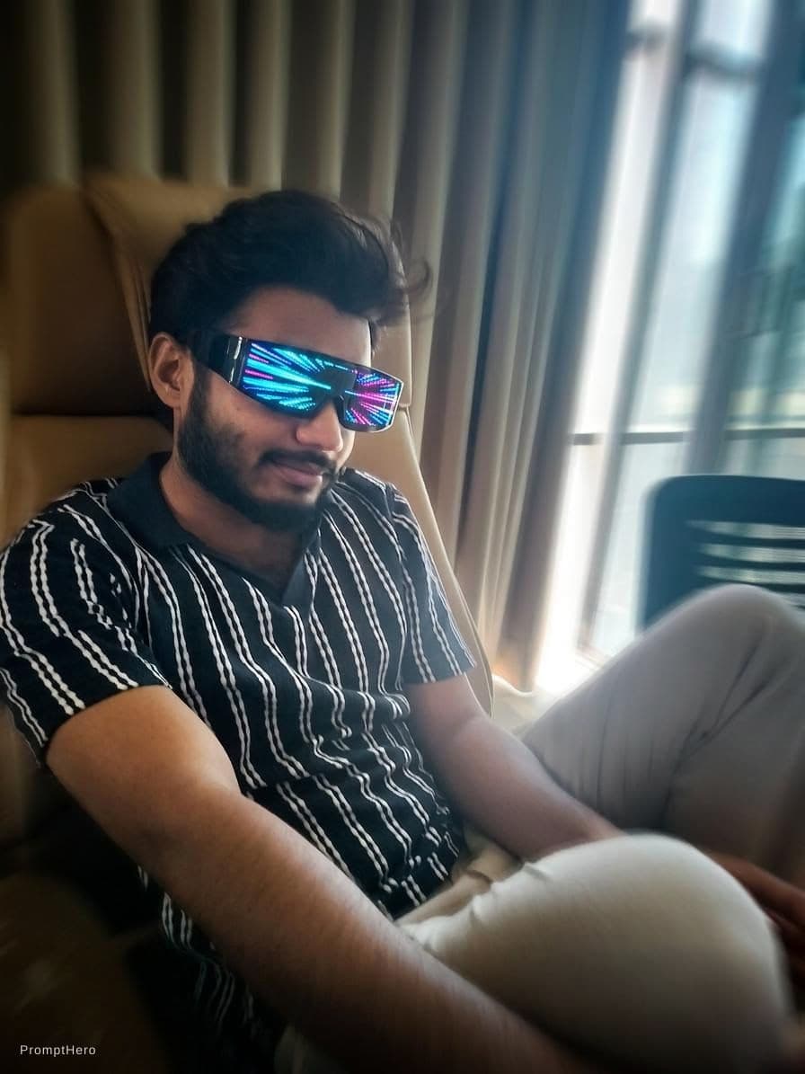 AI generated: duplication  fast moving shades