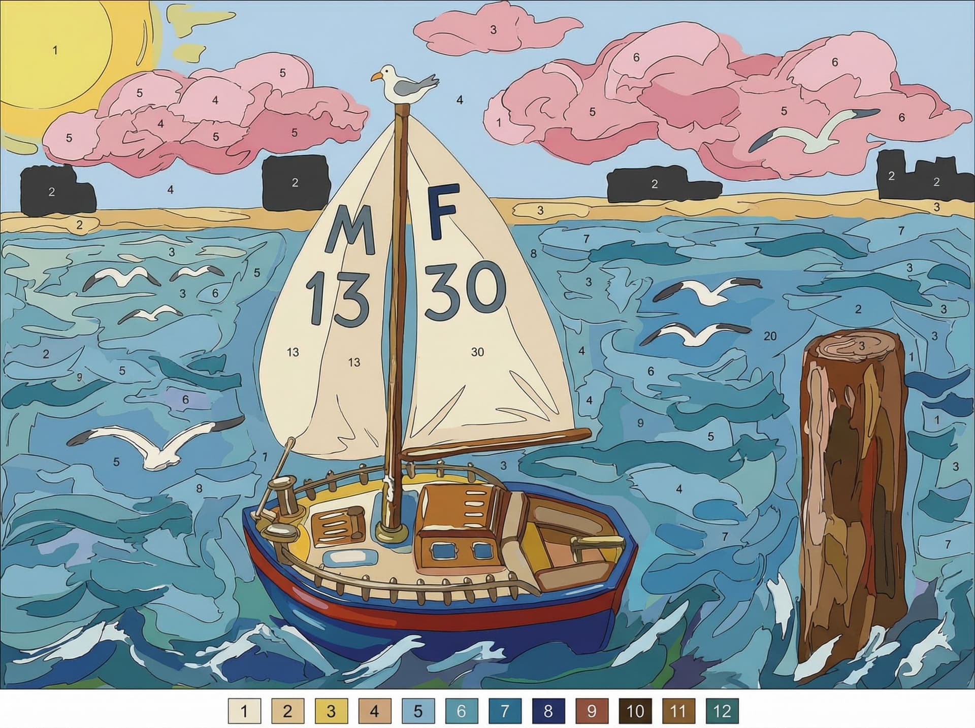 AI generated: turn it into a draw by number