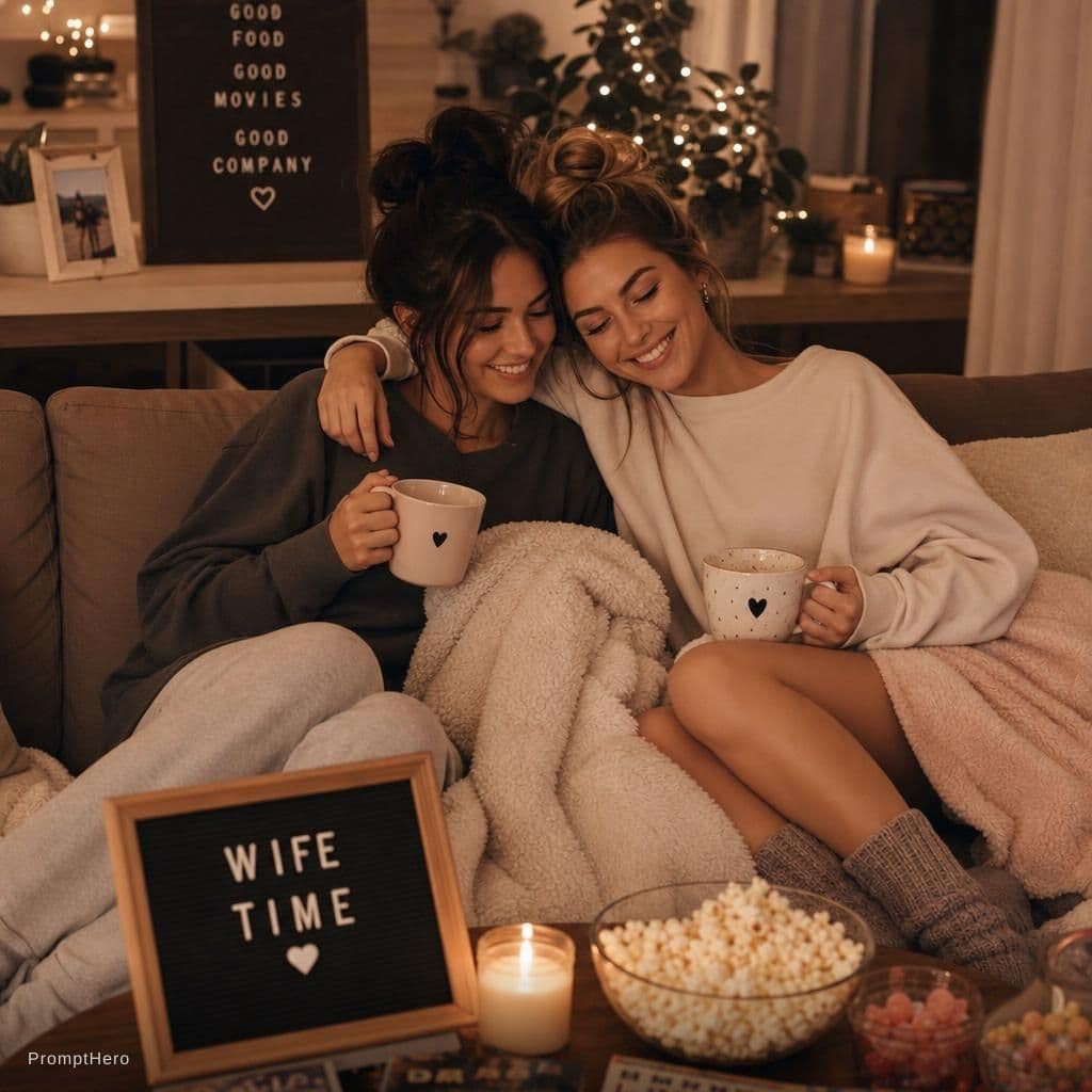 AI generated: wife time