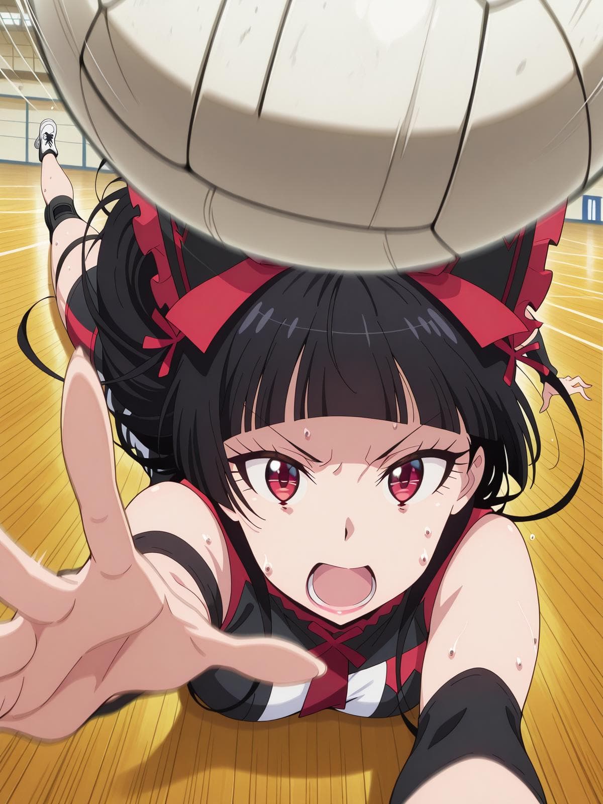 Volleyball Dig - Concept - Image 1