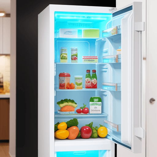 AI generated: alive fridge