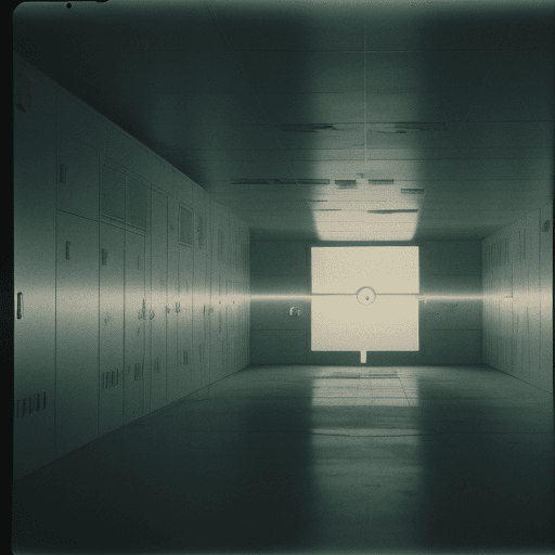 AI generated: declassified photo, unknown extraterrestrial, military base, secret experiments, lab, found footage,...