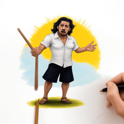 AI generated: dibujame a dios

