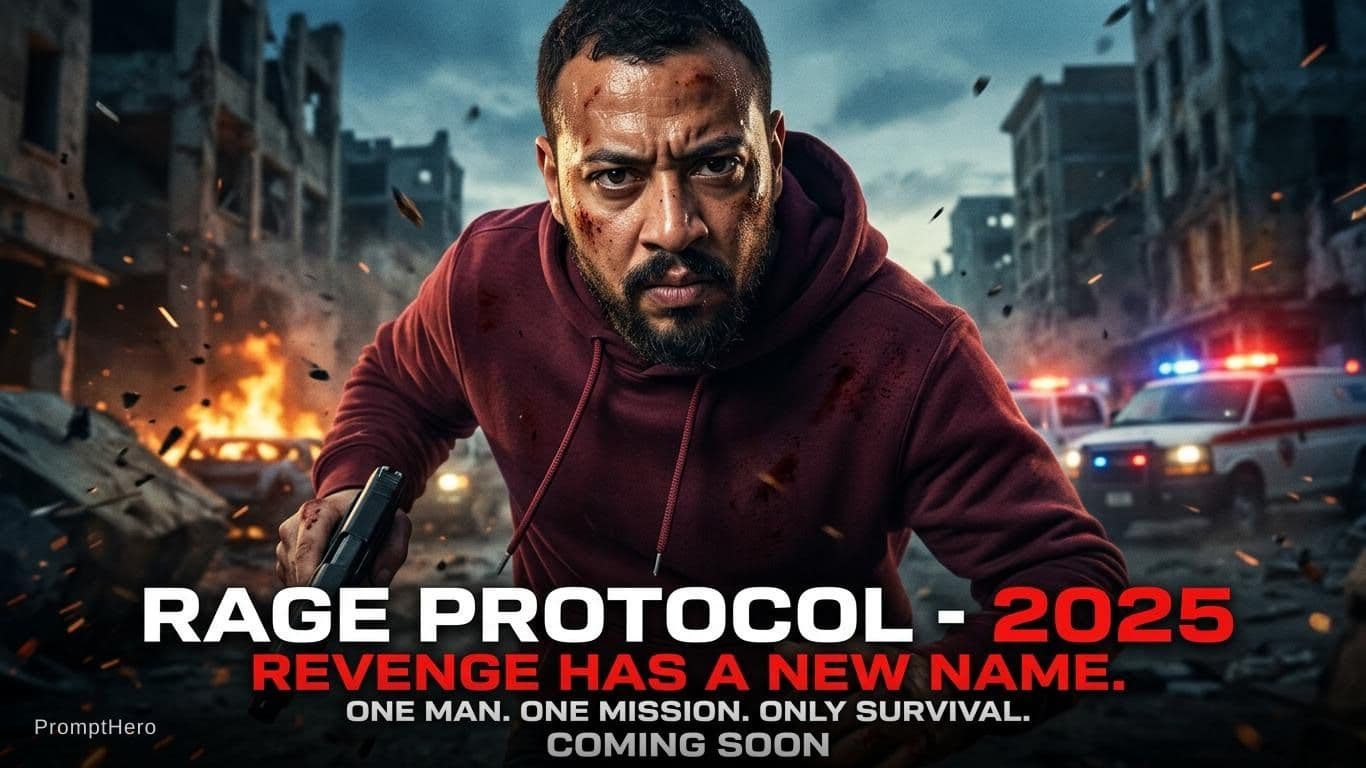 AI generated: action film