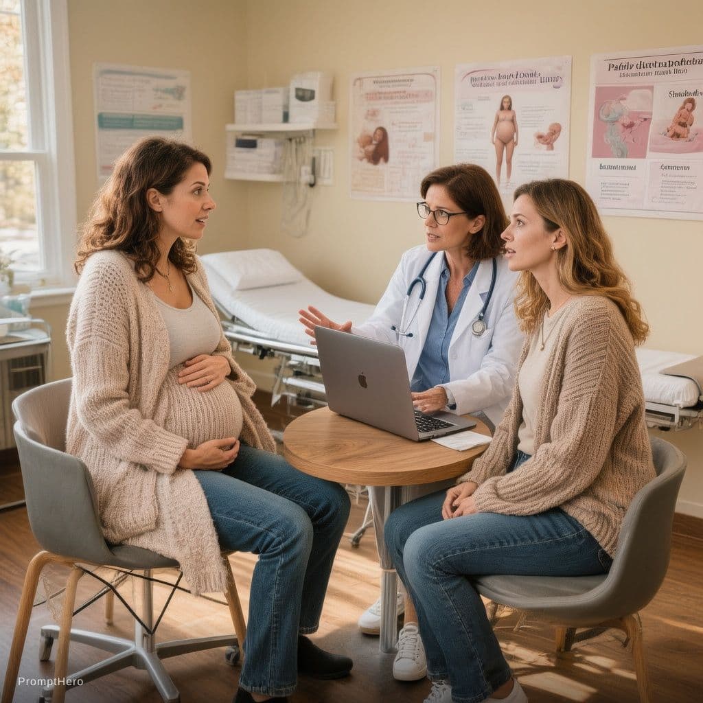 AI generated: a realistic  clinic scene showing collaboration, focus, and dynamic engagement. captured in wide eye...