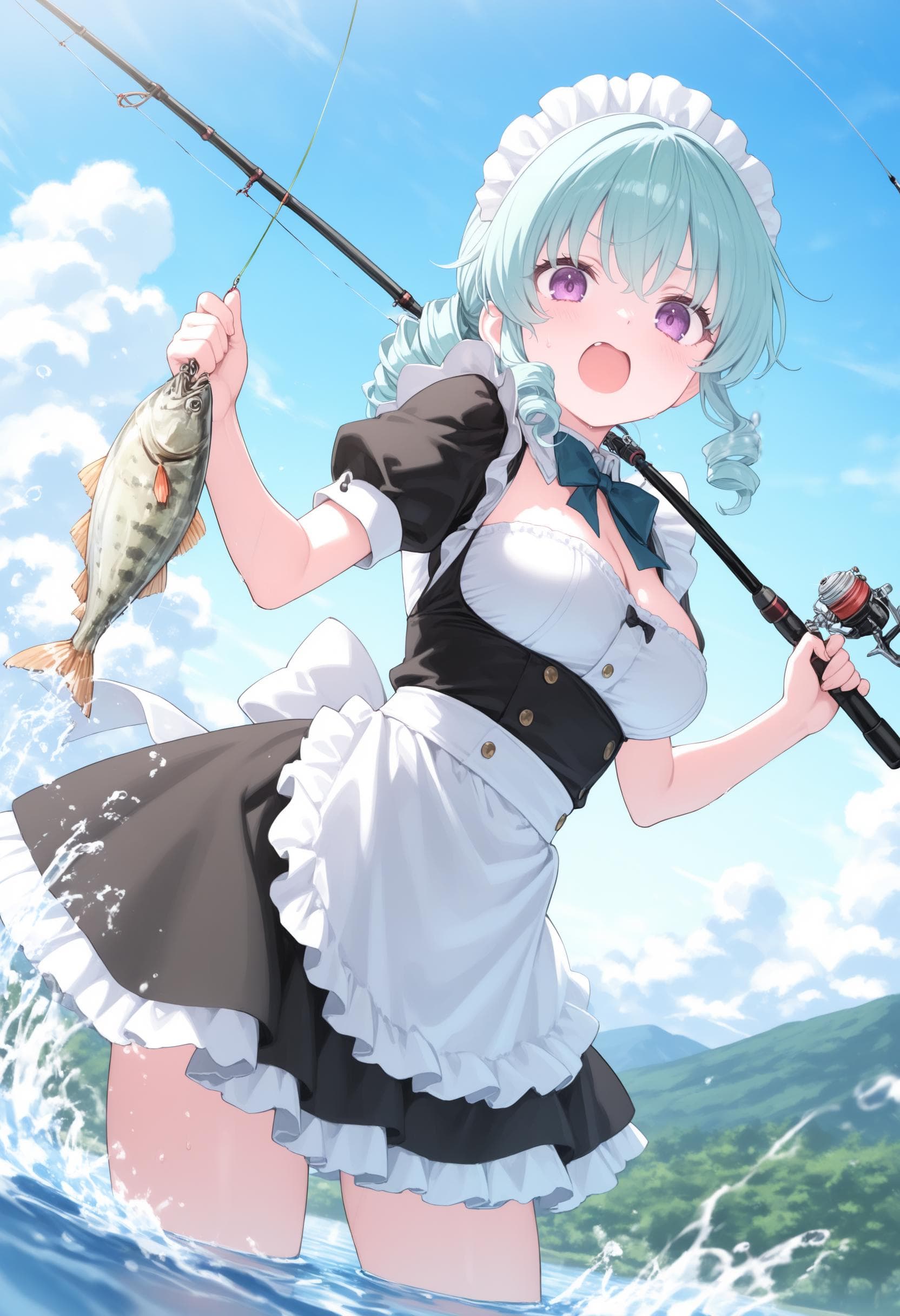 [Illust&XL] fishing / 釣り - Image 4