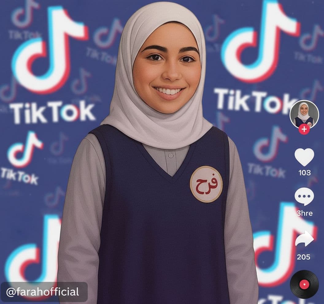AI generated: ابي خلفية هالصورة خلفية tik tok
