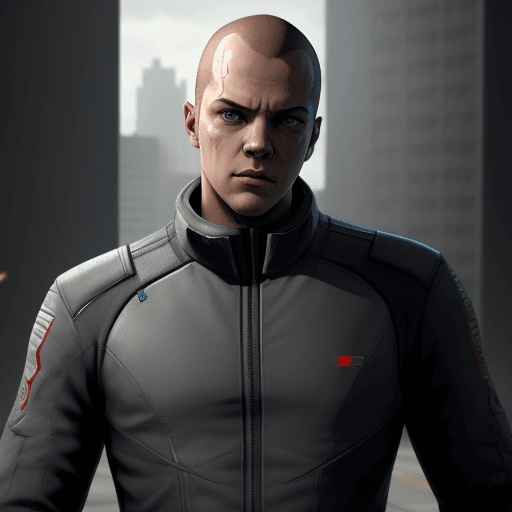 AI generated: detroit being human, markus