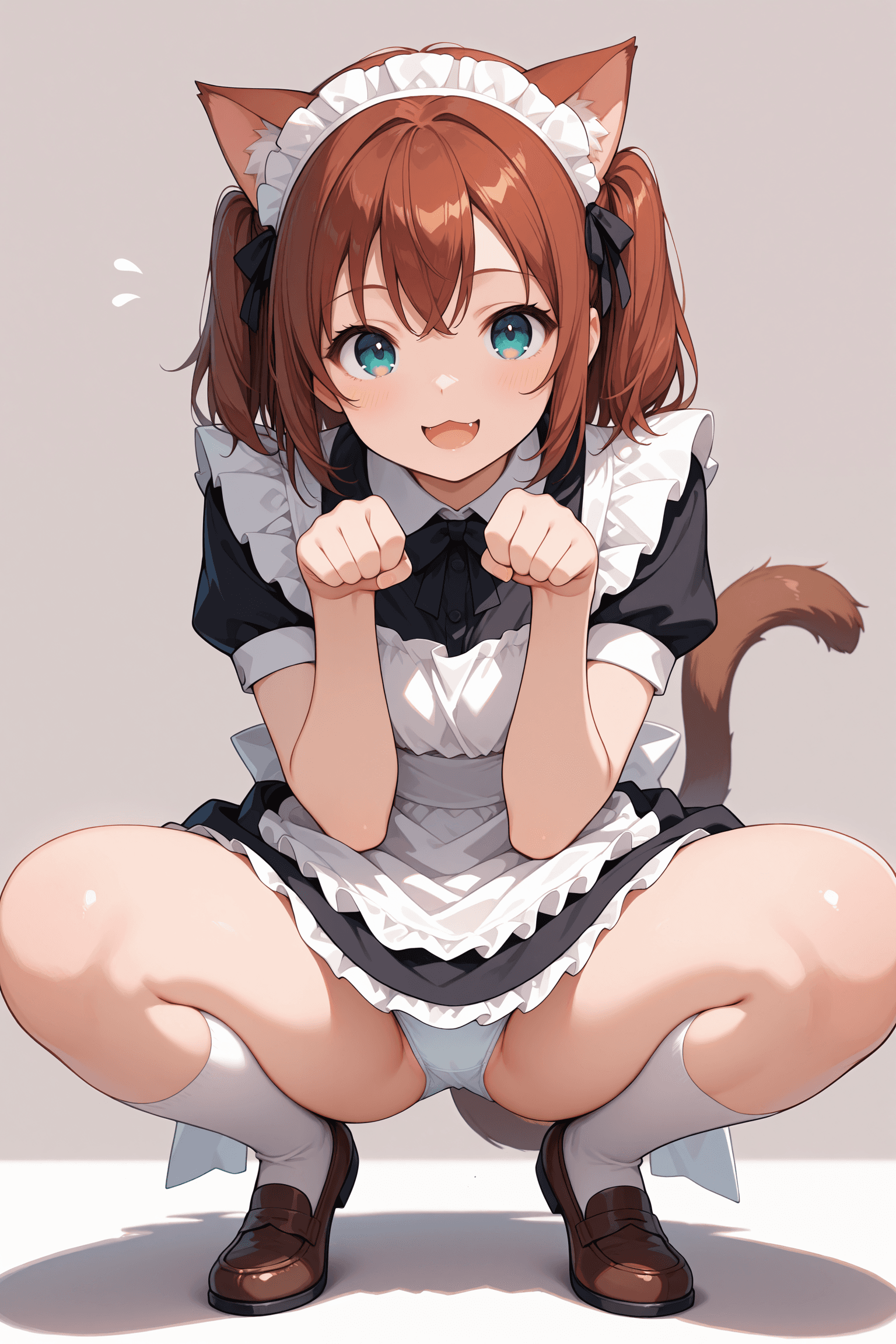 雌犬ポーズ/paw pose