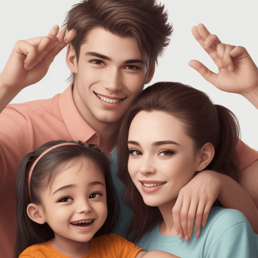 AI generated: talent is a family
