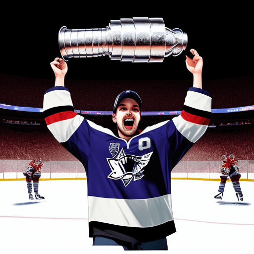 AI generated: Hockey team won Stanley Cup