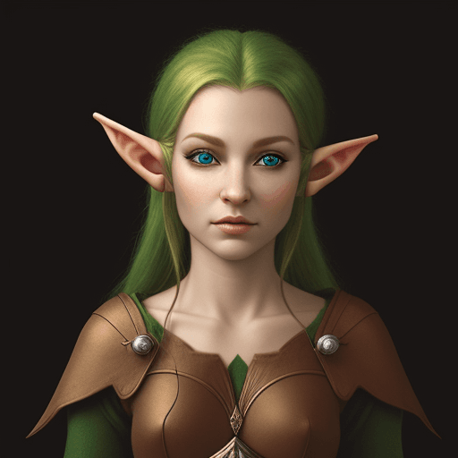 AI generated: A realistic looking elf 