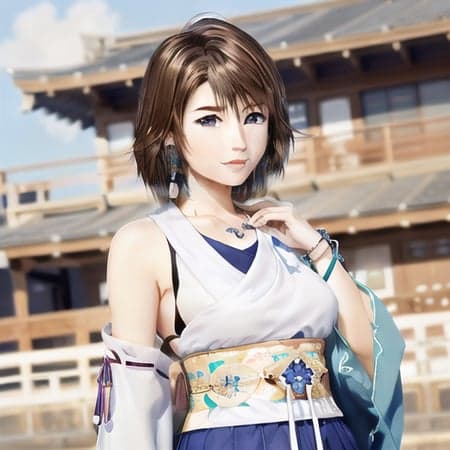 Yuna (Final Fantasy 10) Character Lora - Image 1