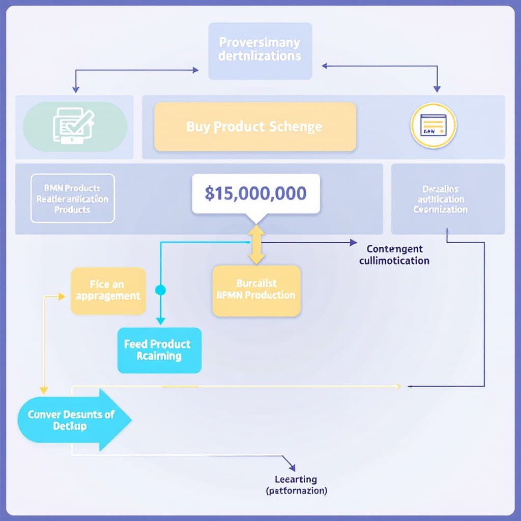AI generated: bpmn scheme process of buy product