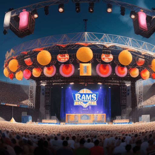 AI generated: Festival Latino, 2023, Hightstown, NJ, Rams, corporate, (best quality, masterpiece, ultra-detailed, ...