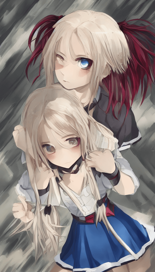 AI generated: source_anime, rating_explicit, country background, open mouth, pleasure-face, 1girl, blonde hair, po...