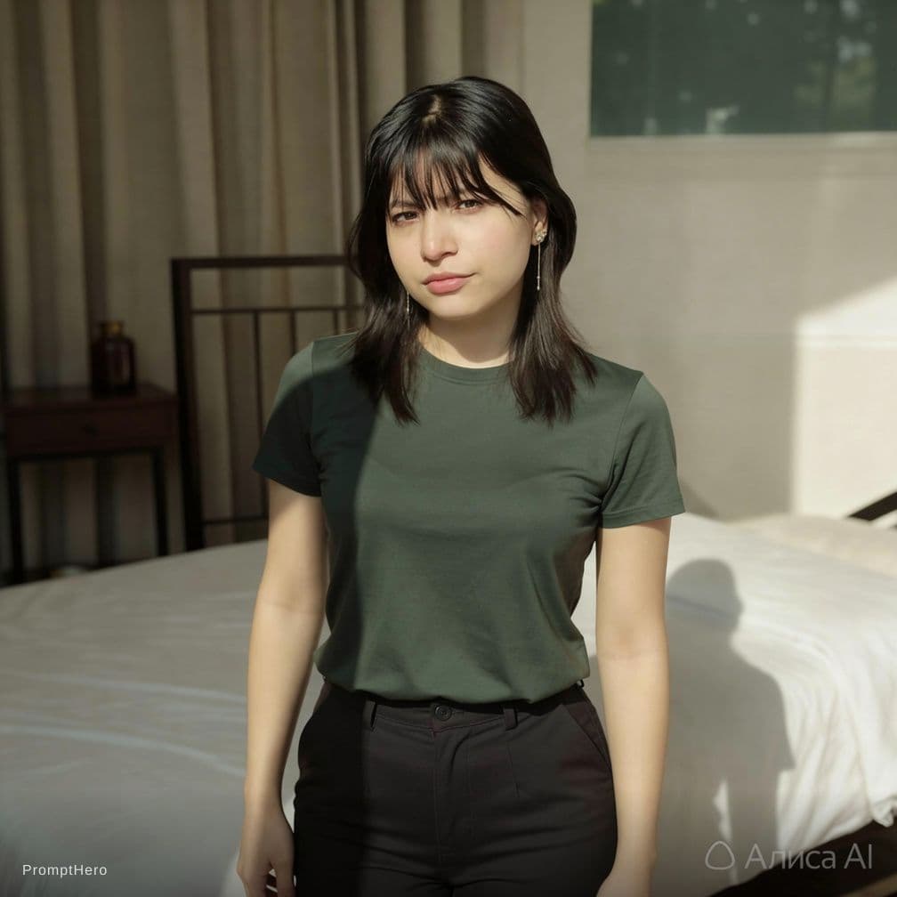 AI generated: Naked girl 