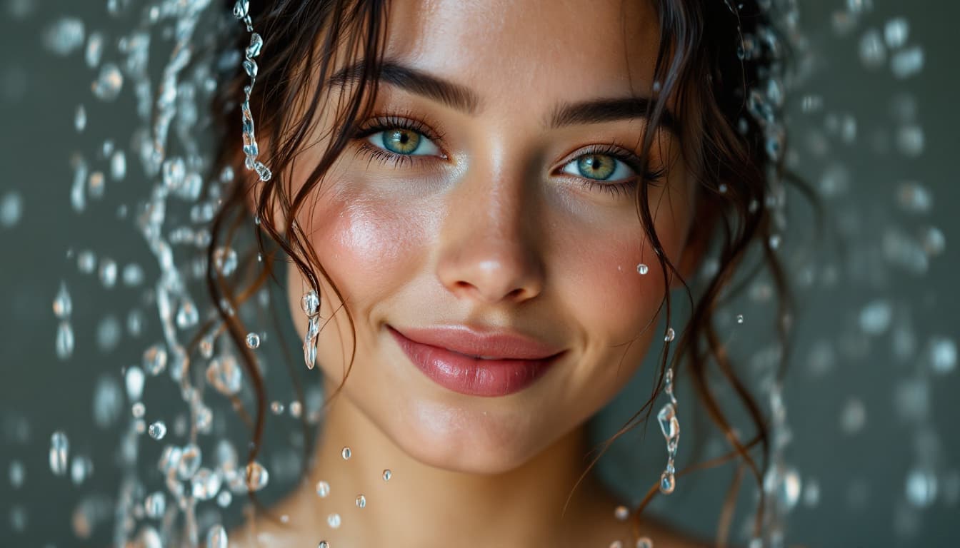 AI generated: Hyper realistic eye level exterior photo oCreate a photorealistic, chest-up portrait of a beautiful,...