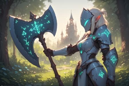 Weapon Rune Axe - By HailoKnight