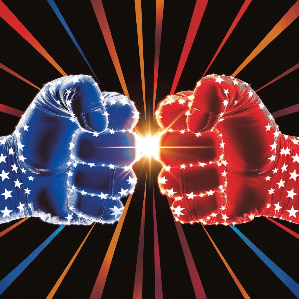 AI generated: fighting for democracy