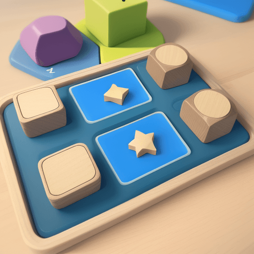 AI generated: Plateau Montessori de calcul à perles – jeu de tri et motricité fine,4K