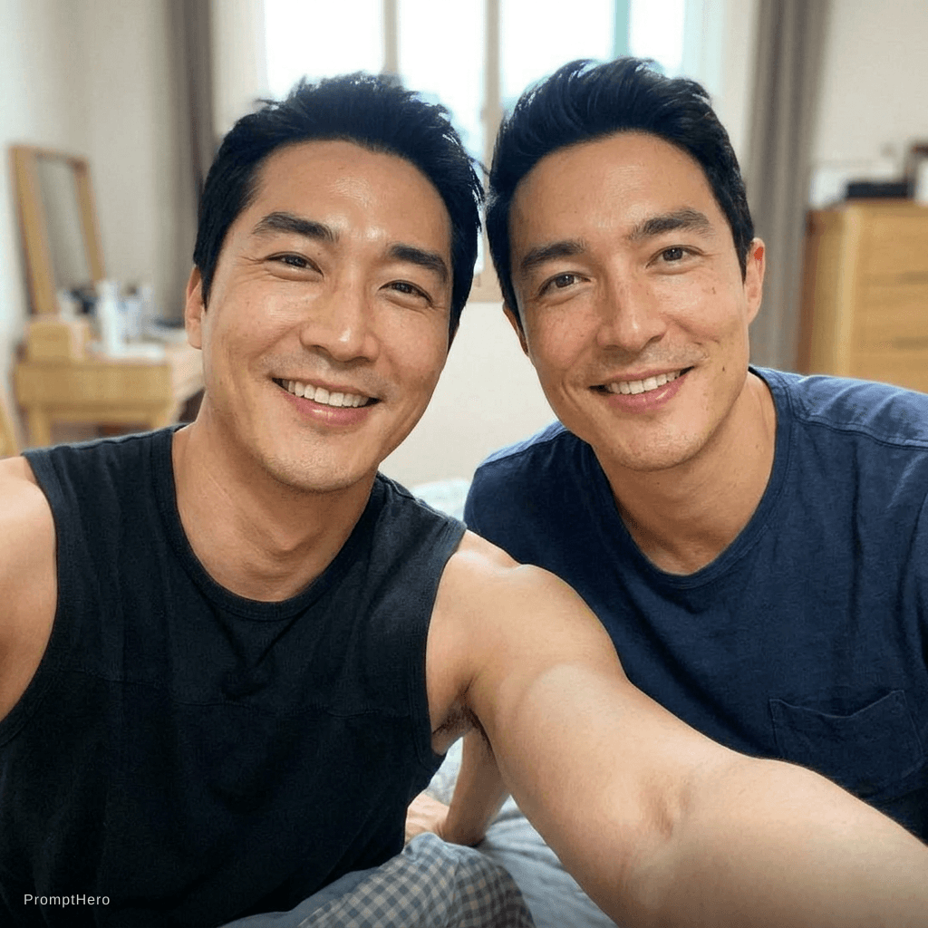 AI generated: Change the face of the person in this picture to Daniel Henney face 