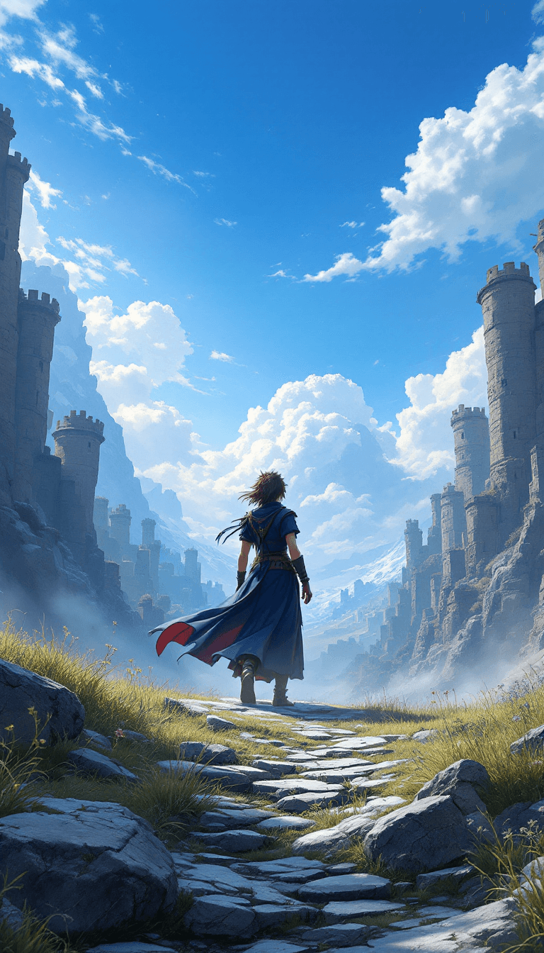 AI generated: final fantasy