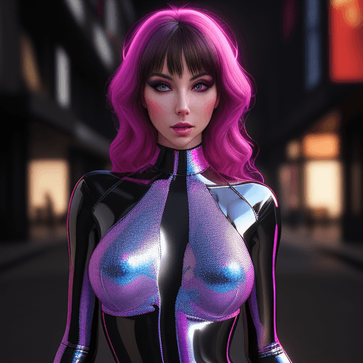AI generated: stunning fiminine body, commercial image, victoria lynn myers | holographic photography shoots, in t...