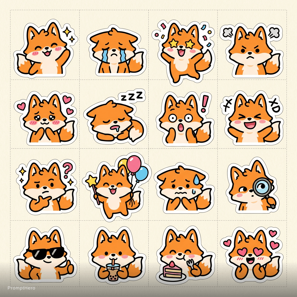 AI generated: a cute kiri character
