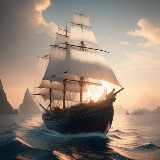 AI generated: Photo of a ultra realistic OF A CAT
sailing ship, dramatic light, pale sunrise, cinematic lighting, ...