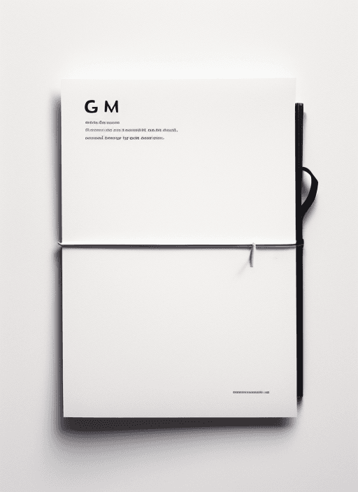 AI generated: Minimalistic paper cover about the gamma function