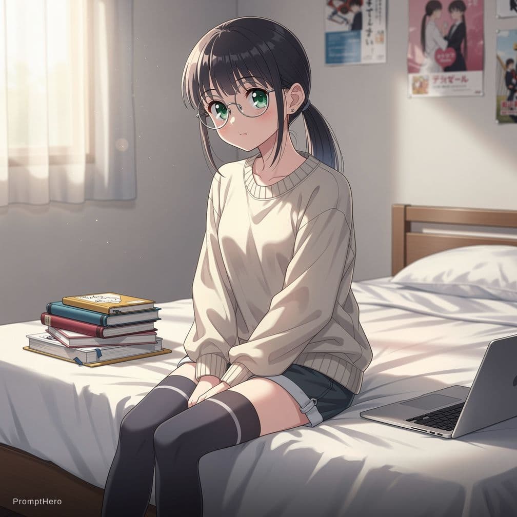 AI generated: room mate beautiful chin, beautiful eyes, green eyes, beautiful face, score_9, score_8_up, score_7_u...