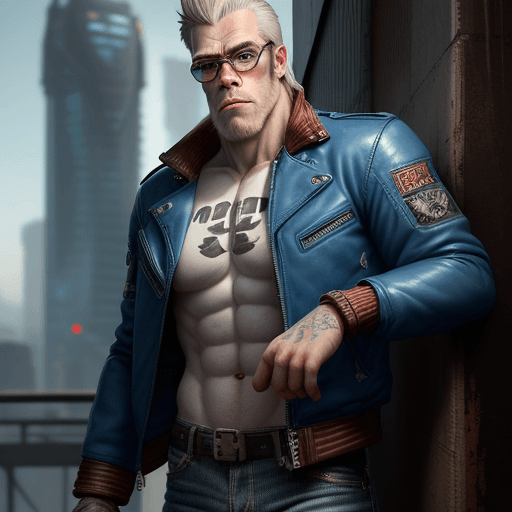 AI generated: ((extreme detail)),(ultra-detailed), Male, anthropomorphic, White Gorilla, blue eyes, detailed face,...