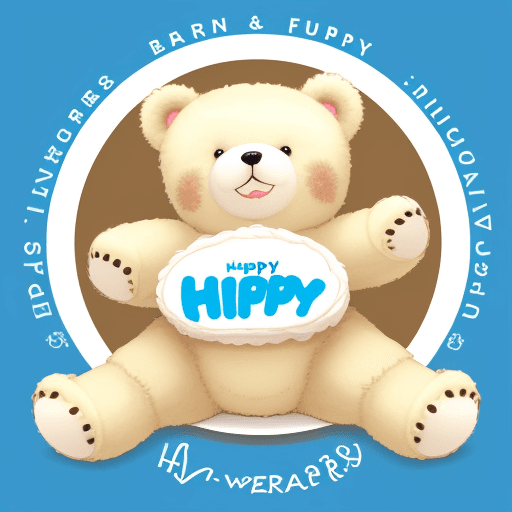 AI generated: A logo that says WWW, fluffy bears, happy, fun
