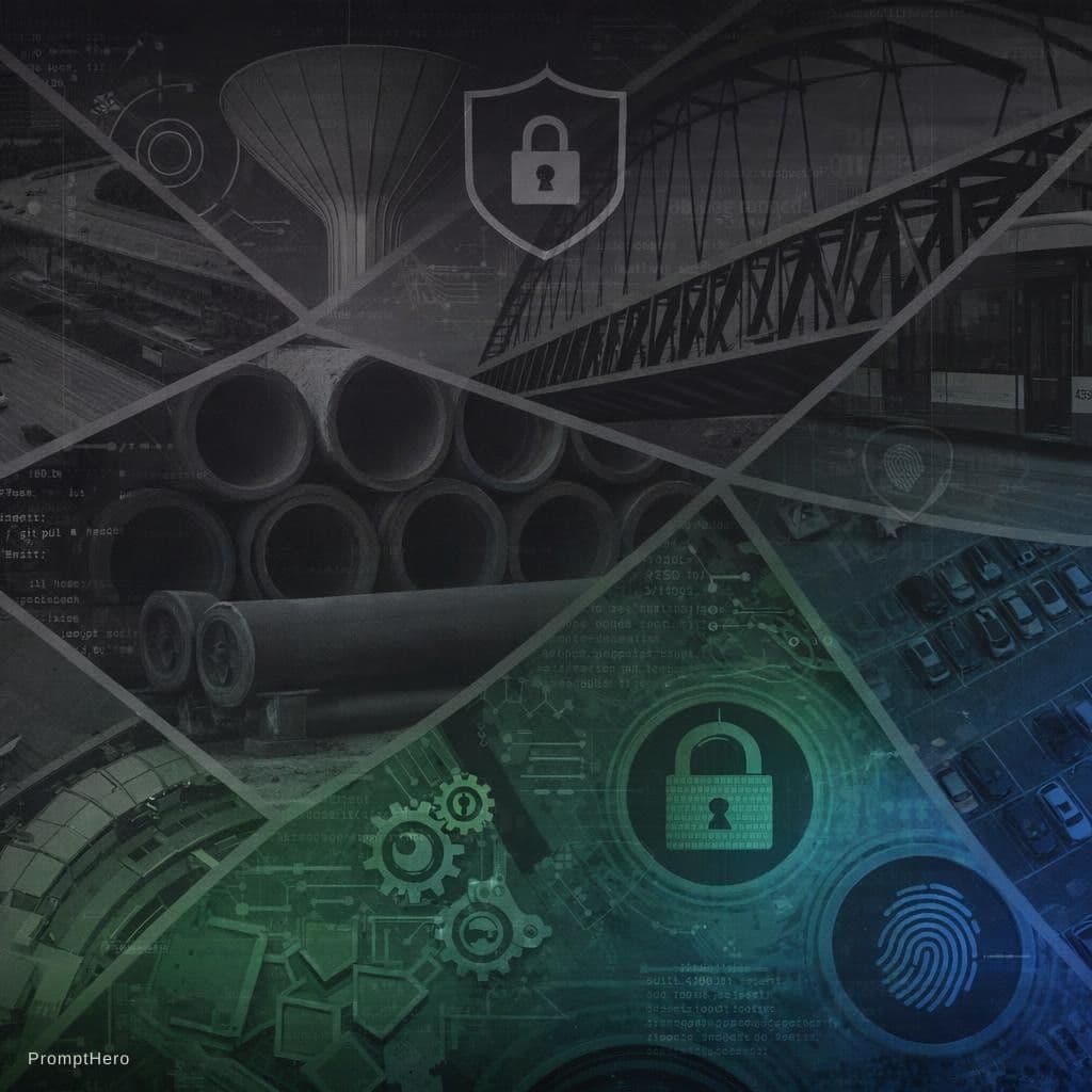 AI generated: Take the input image and add elements of DevOps and Cybersecurity that are understated, just enough ...