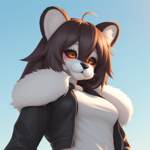 AI generated: furry kemono girl  swf