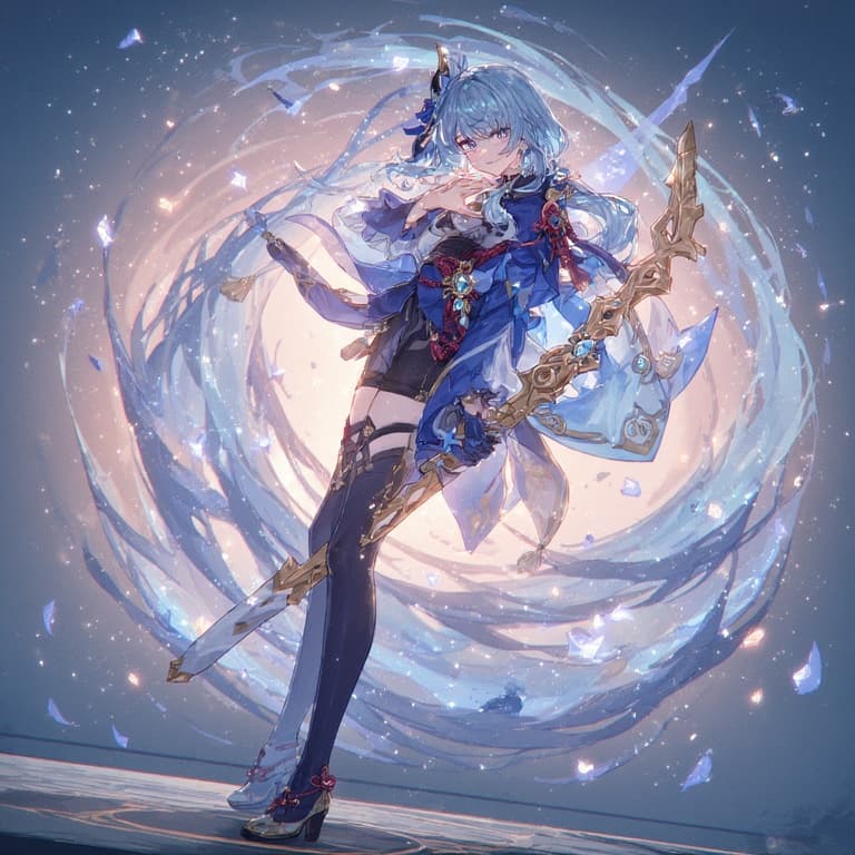 AI generated: Overall, it's an absolute wovens from Genshin Impact. waifu character portrait, 1girl, very high res...