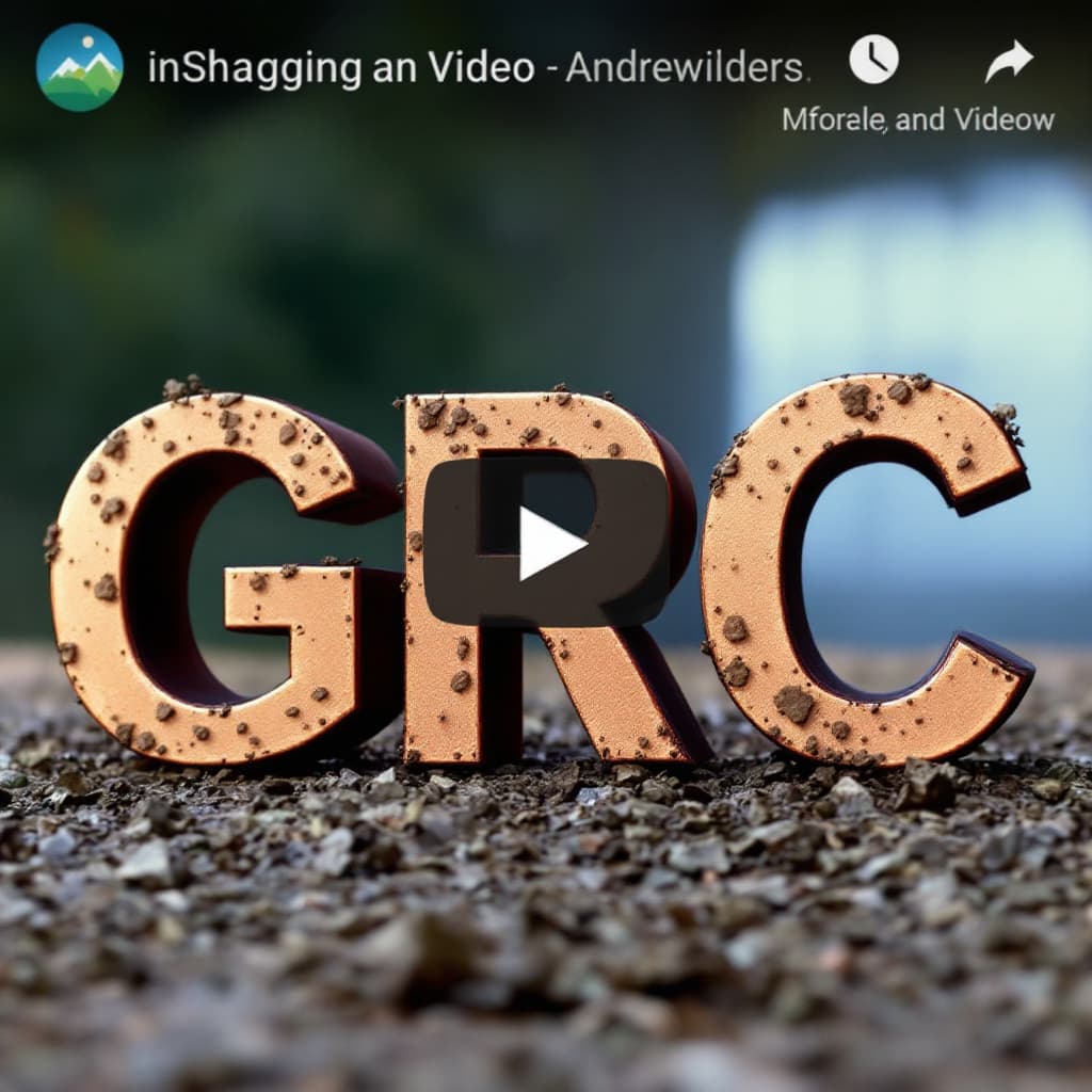 AI generated: the letters GRC,  video, 