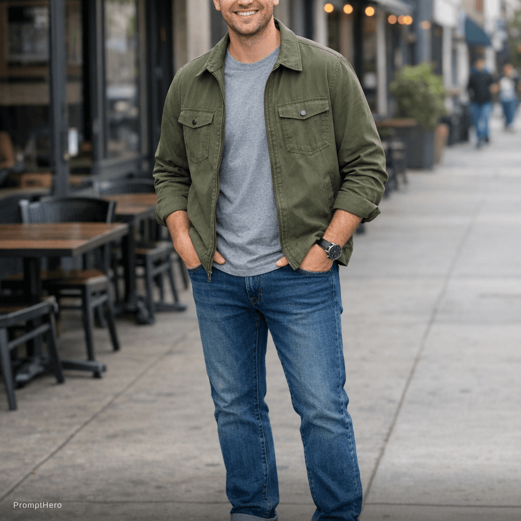 AI generated: casual outfit
