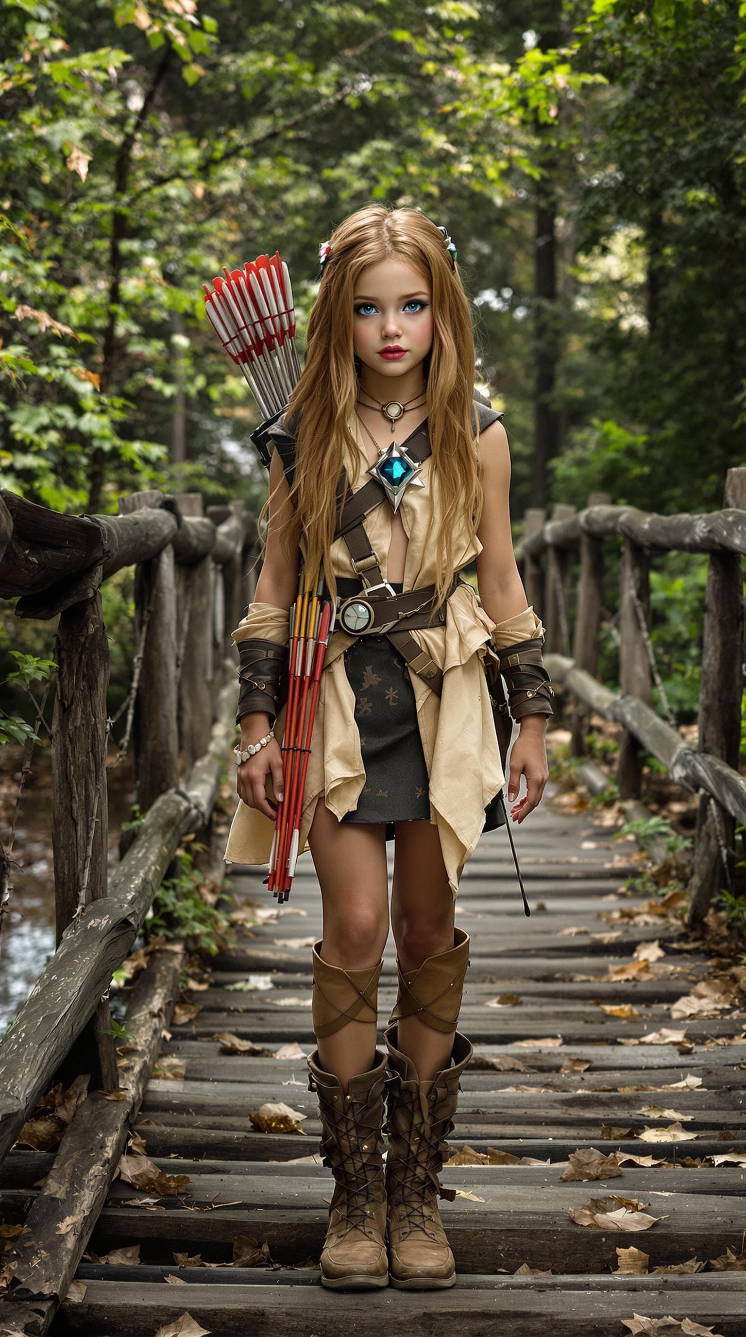 AI generated: a professional photo of a exceptionally beautiful girl in the world, (age 8) (futuristic),(masterpie...