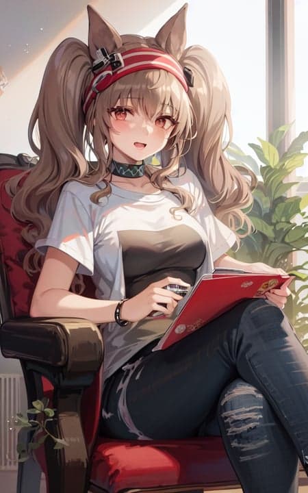 明日方舟-安洁莉娜,Arknights-Angeline