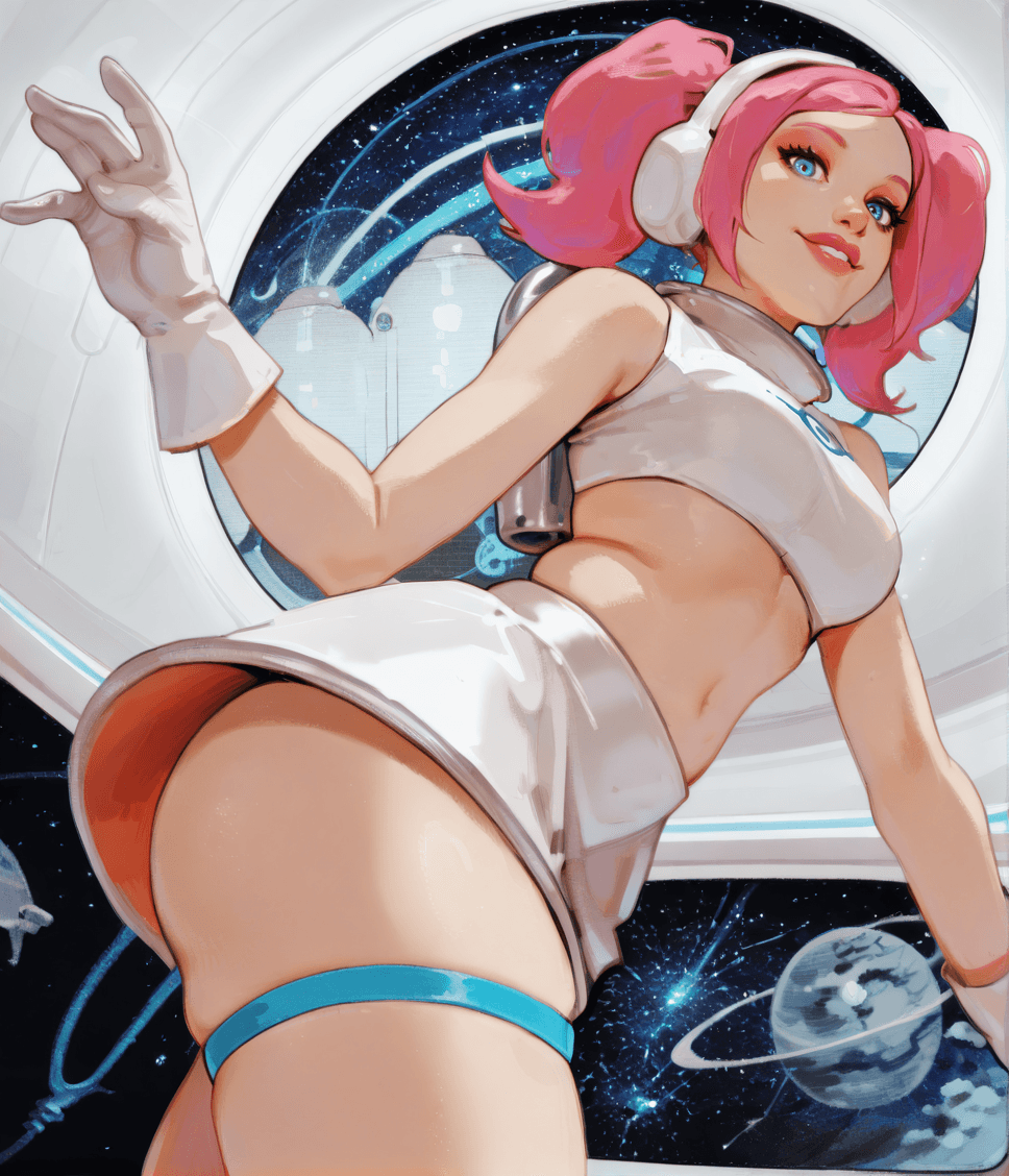 Ulala - Space Channel 5 (orange)