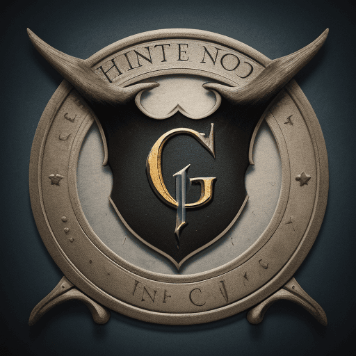AI generated: a logo like Harry Potter with the letter G and P